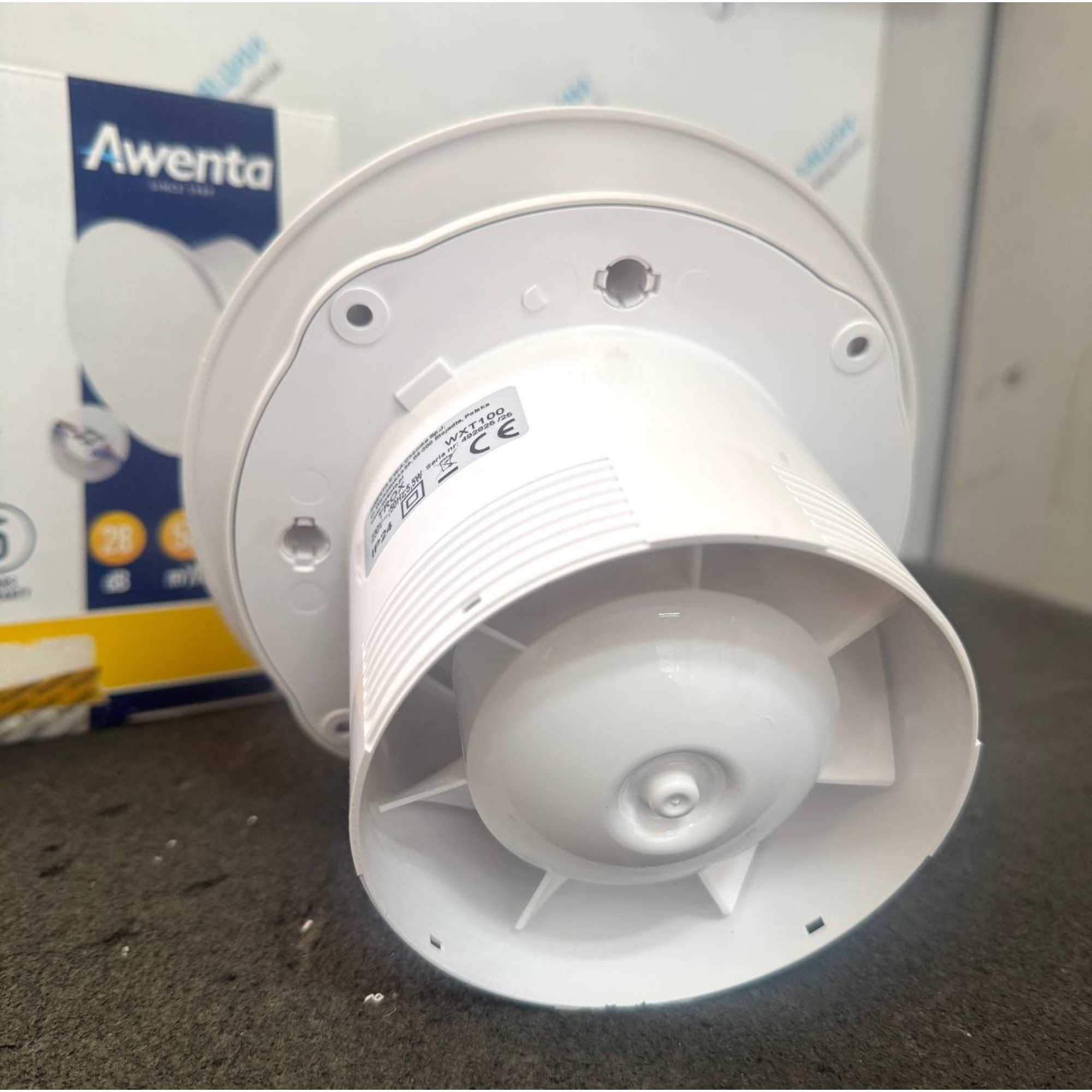 Стельовий вентилятор Awenta Trox 100 