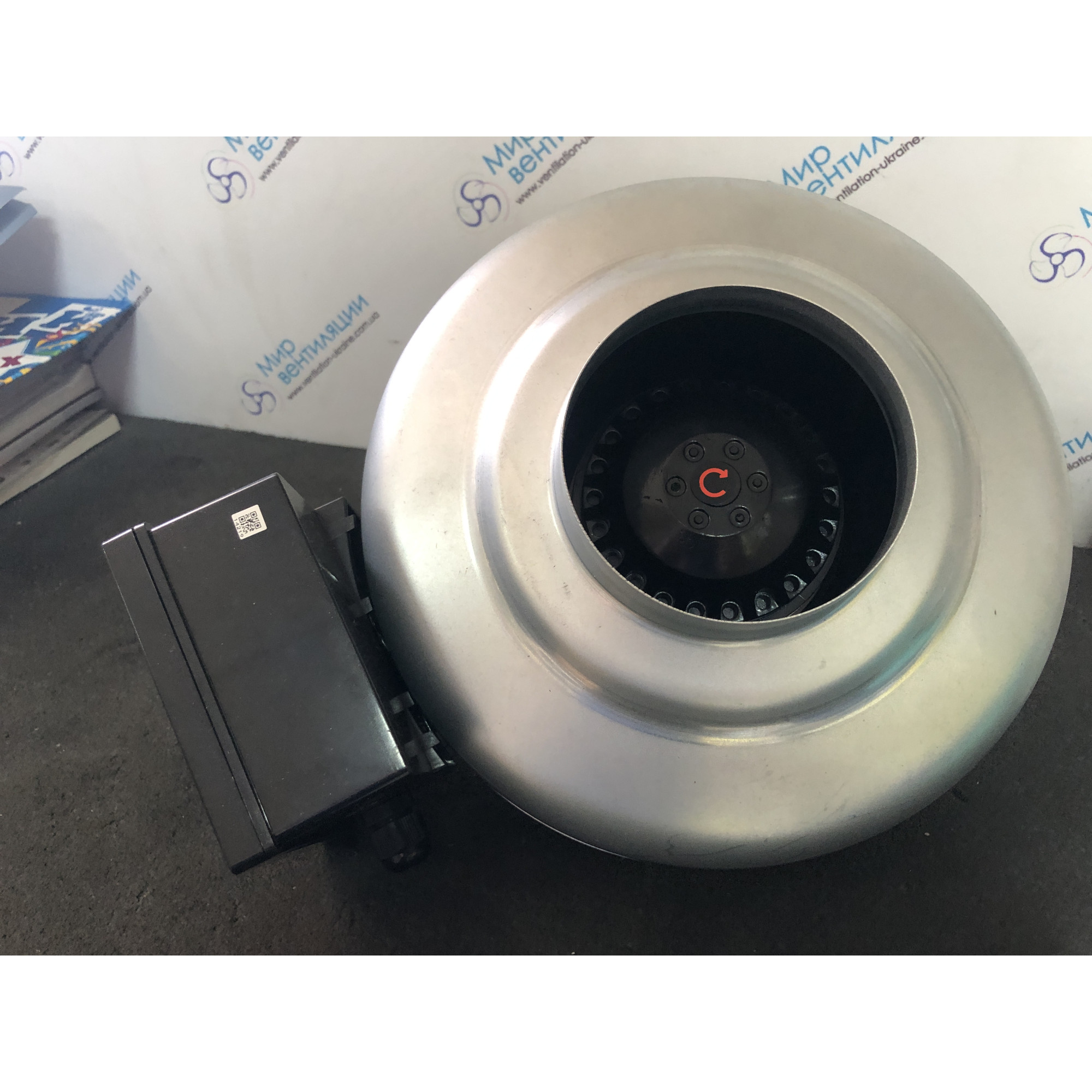 Канальний вентилятор QuickAir KW 100 (Чехія)