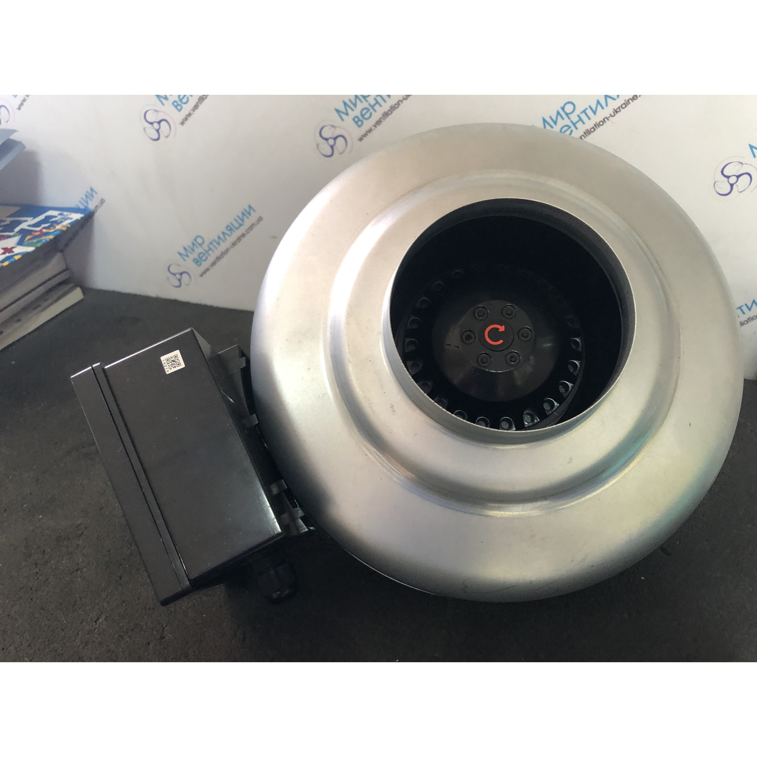 Канальний вентилятор QuickAir KW 100 (Чехія)