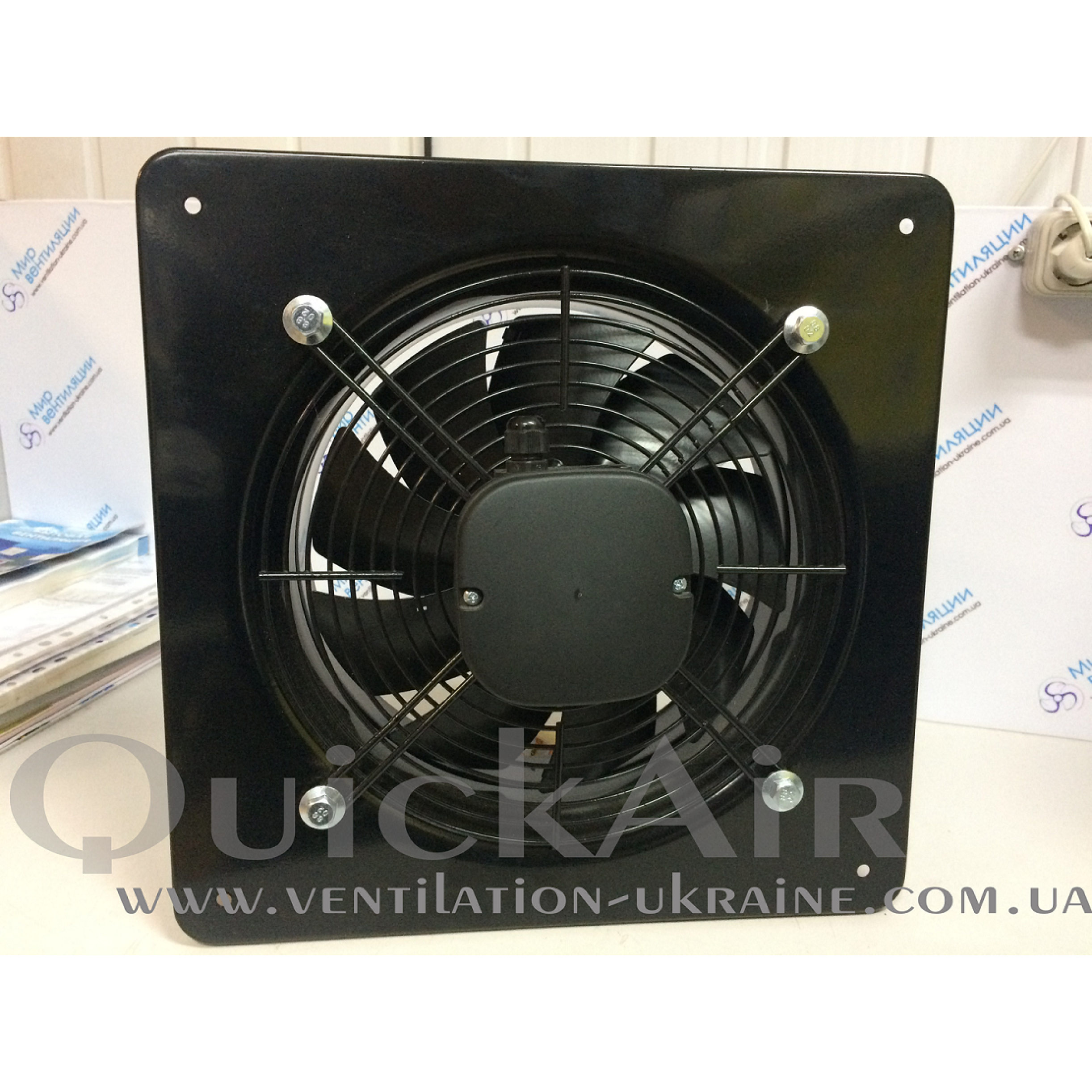 QuickAir WOK 200 — осьовий промисловий вентилятор