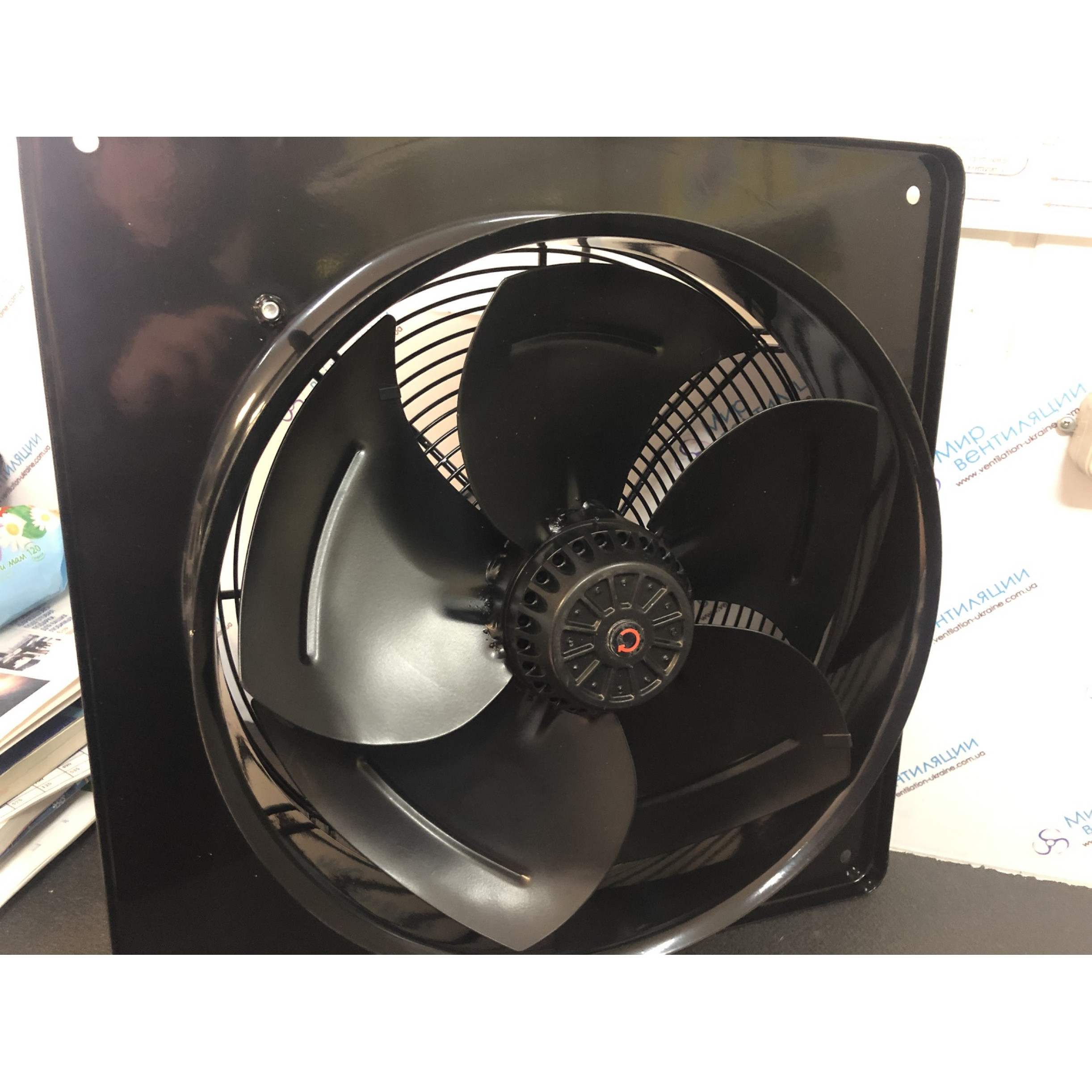 QuickAir WOK 450 — осьовий промисловий вентилятор