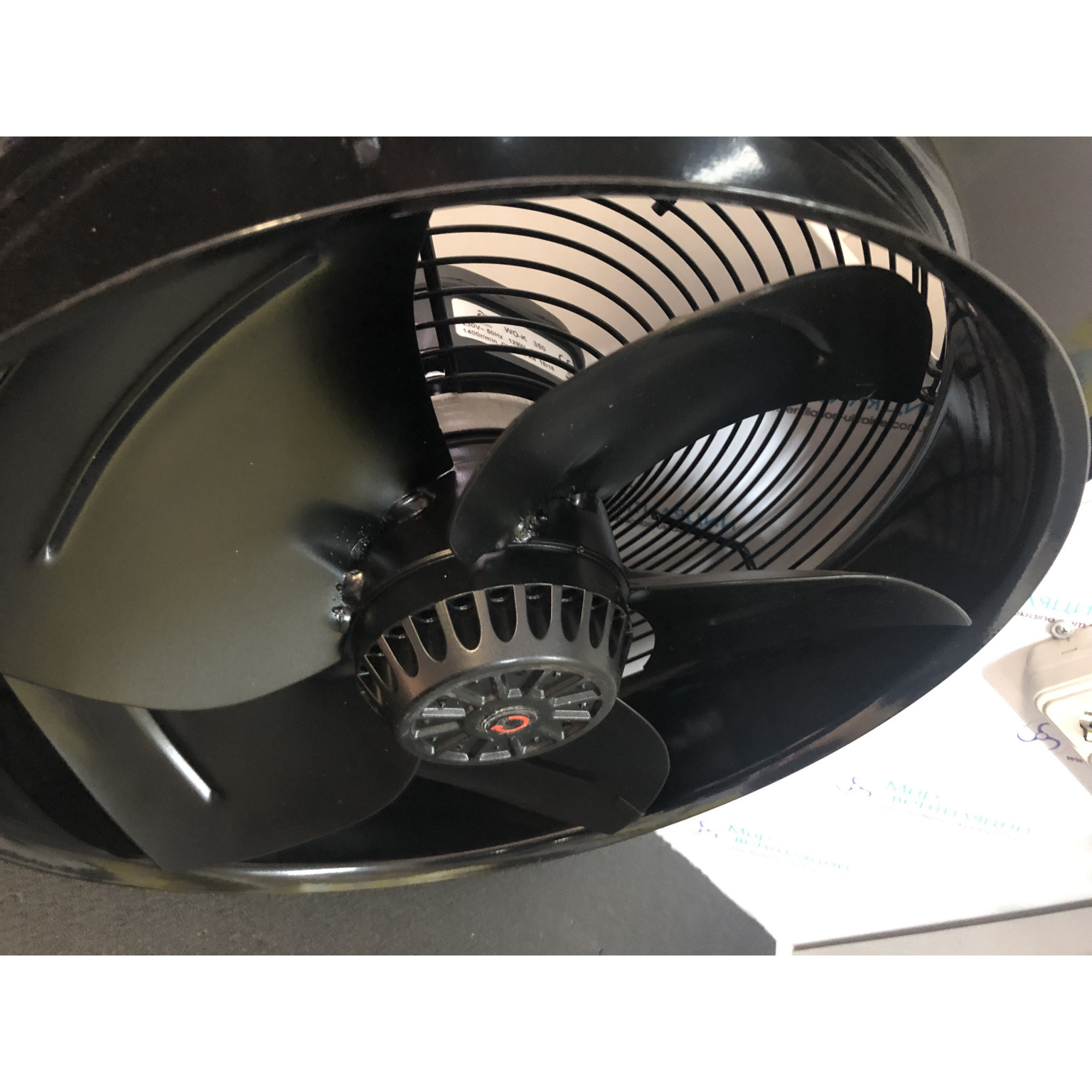 QuickAir WOK 400 — осьовий промисловий вентилятор