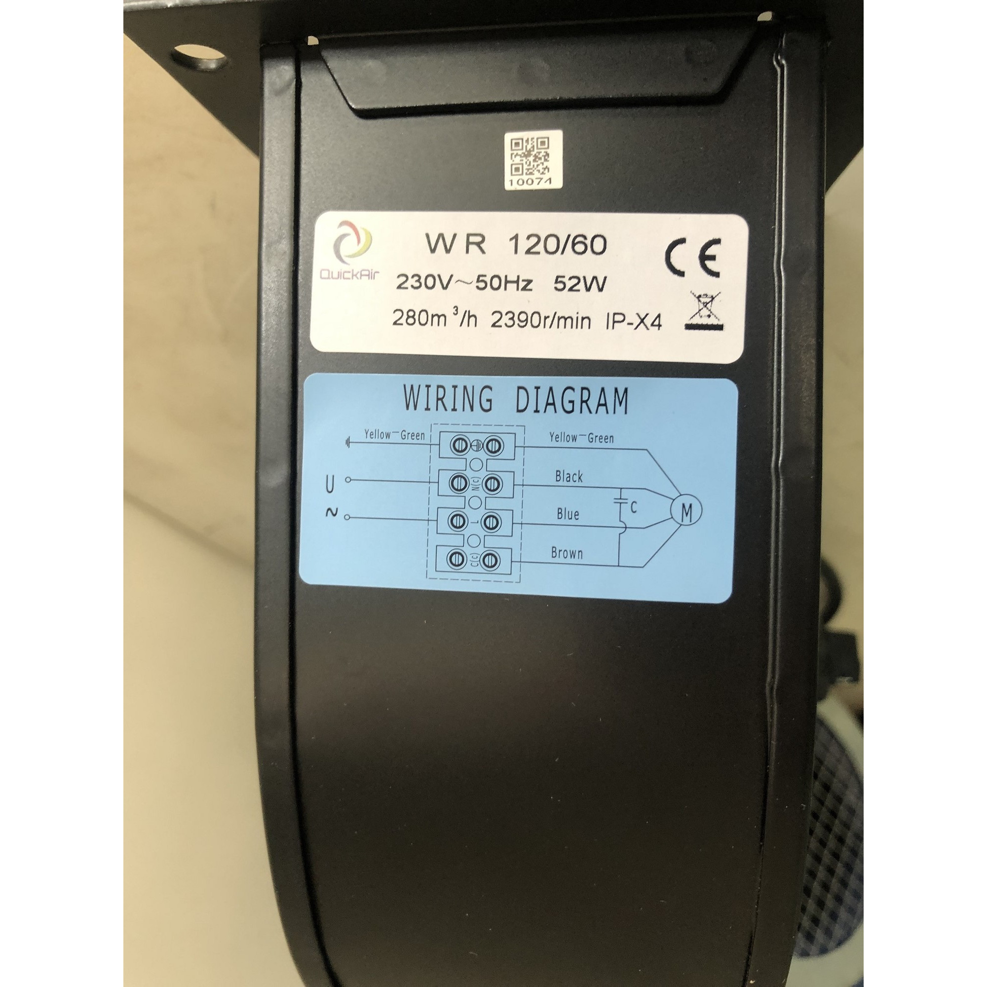 QuickAir WR 120/60