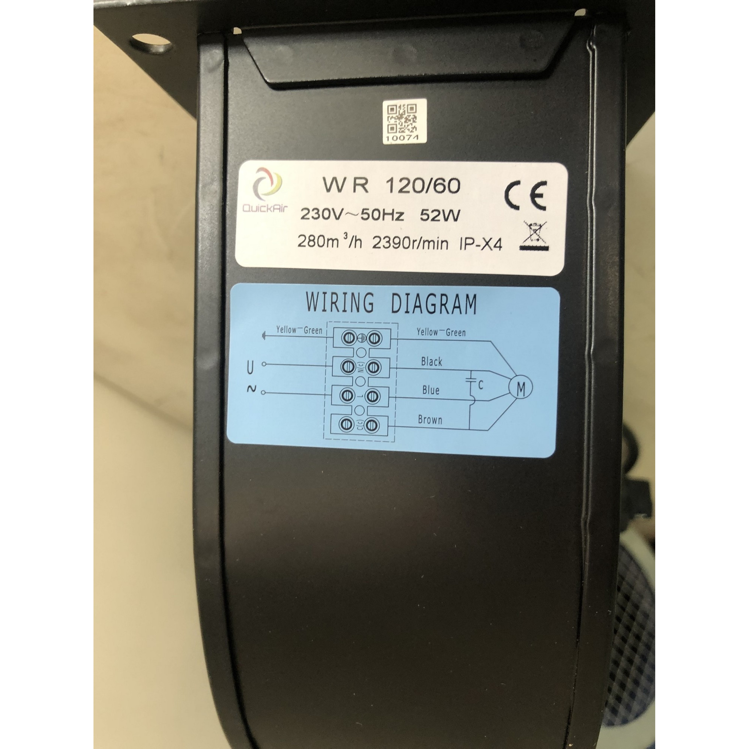 QuickAir WR 120/60