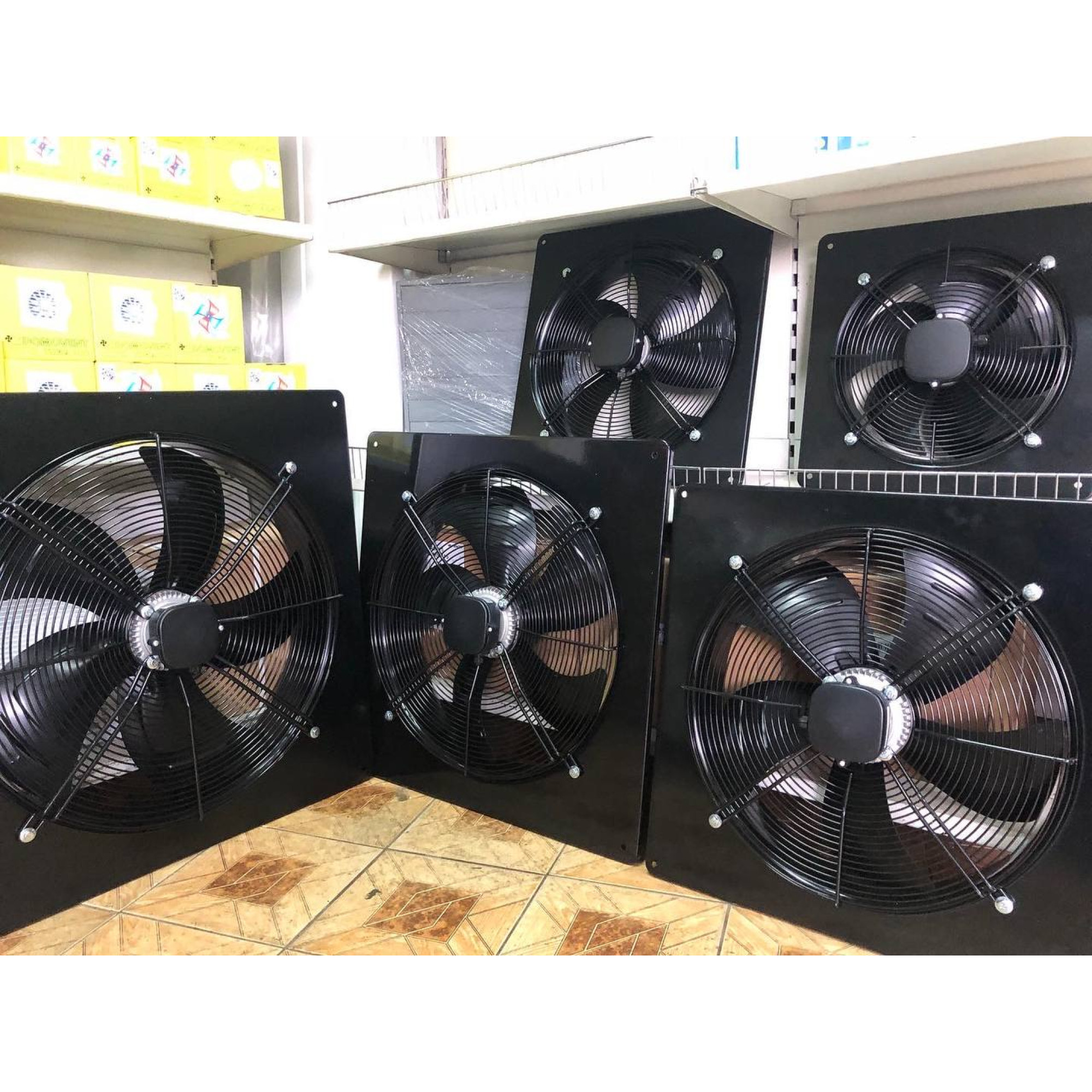 QuickAir WOK 400 — осьовий промисловий вентилятор